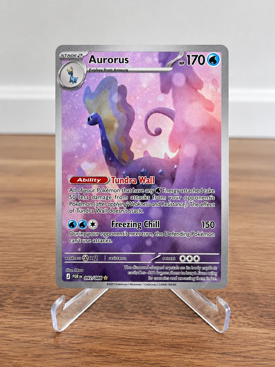 Aurorus 092/088 - IR - Perfect Order - Pokemon TCG - NM