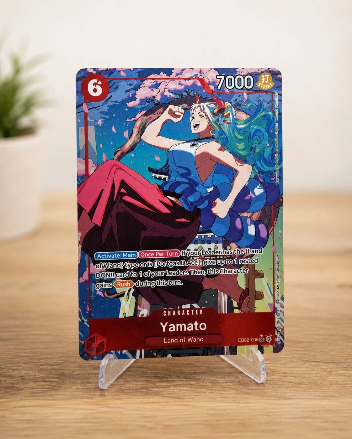One Piece Card Game Yamato EB02-006 Alternate Art ENG