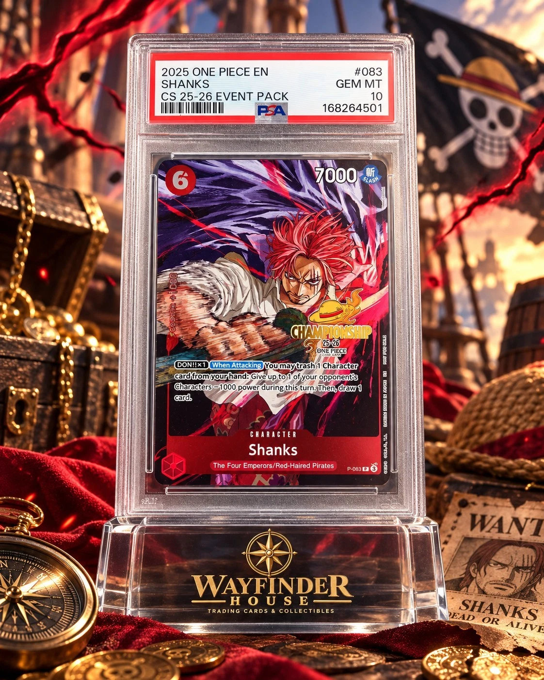 PSA 10 Shanks P-083 Championship 25-26 Event Pack Promo English