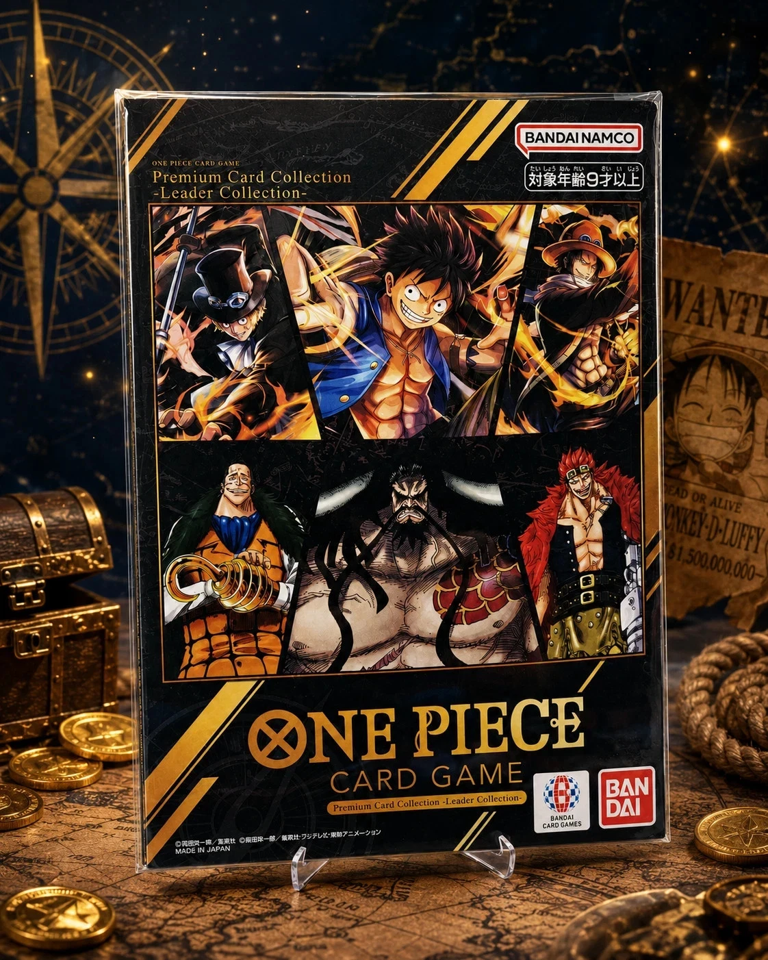 One Piece Card Game Premium Leader Collection Japanese 6 Leader Cards