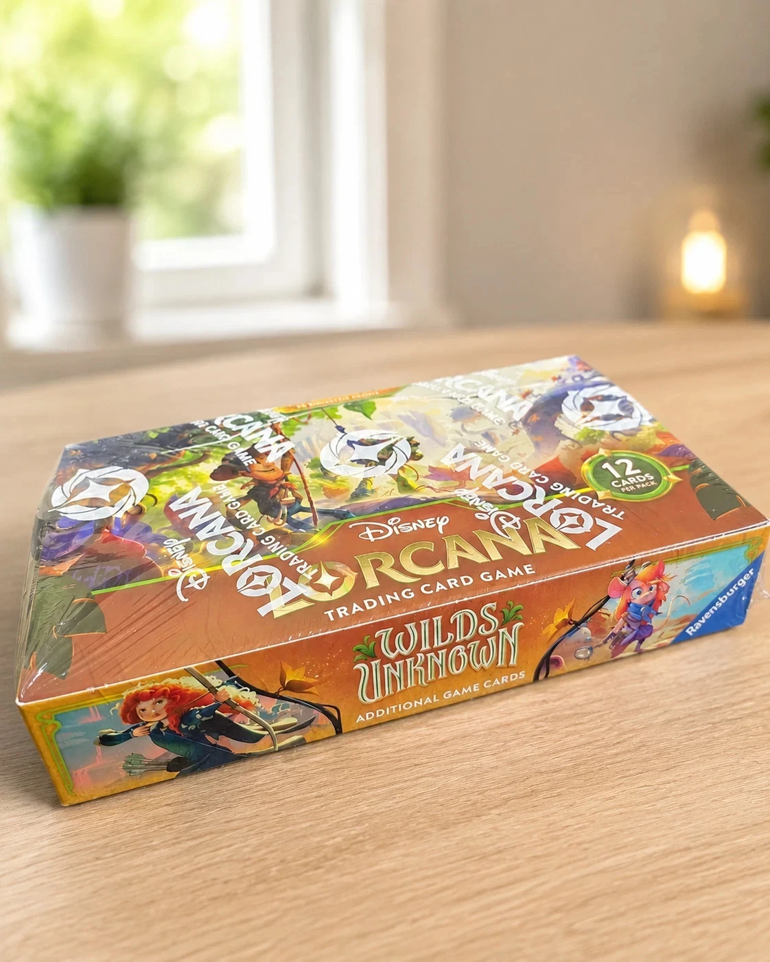 Disney Lorcana: Wilds Unknown Booster Box Factory Sealed New 24 Booster Packs