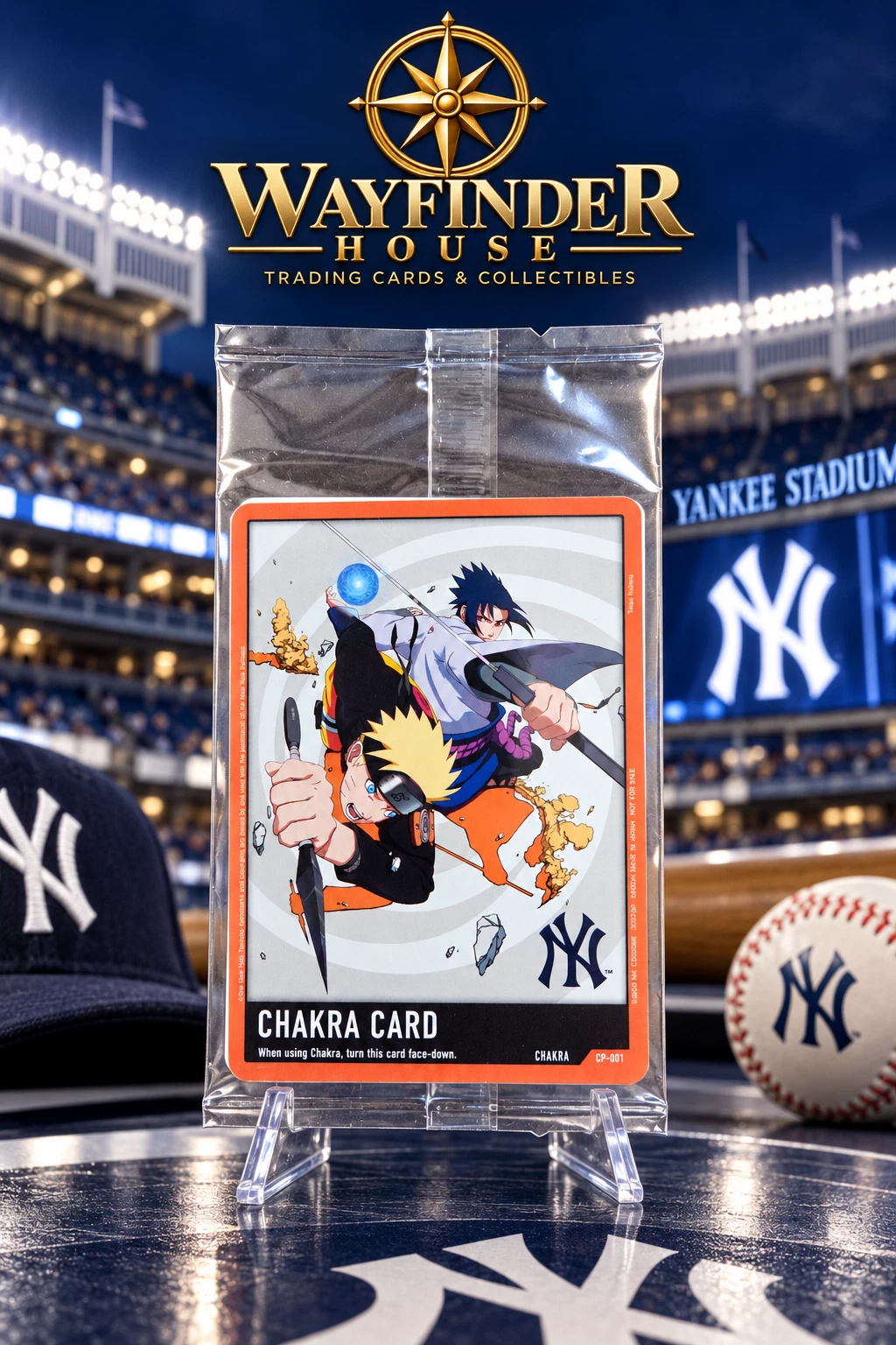 Naruto x New York Yankees 2026 TCG Promo Card