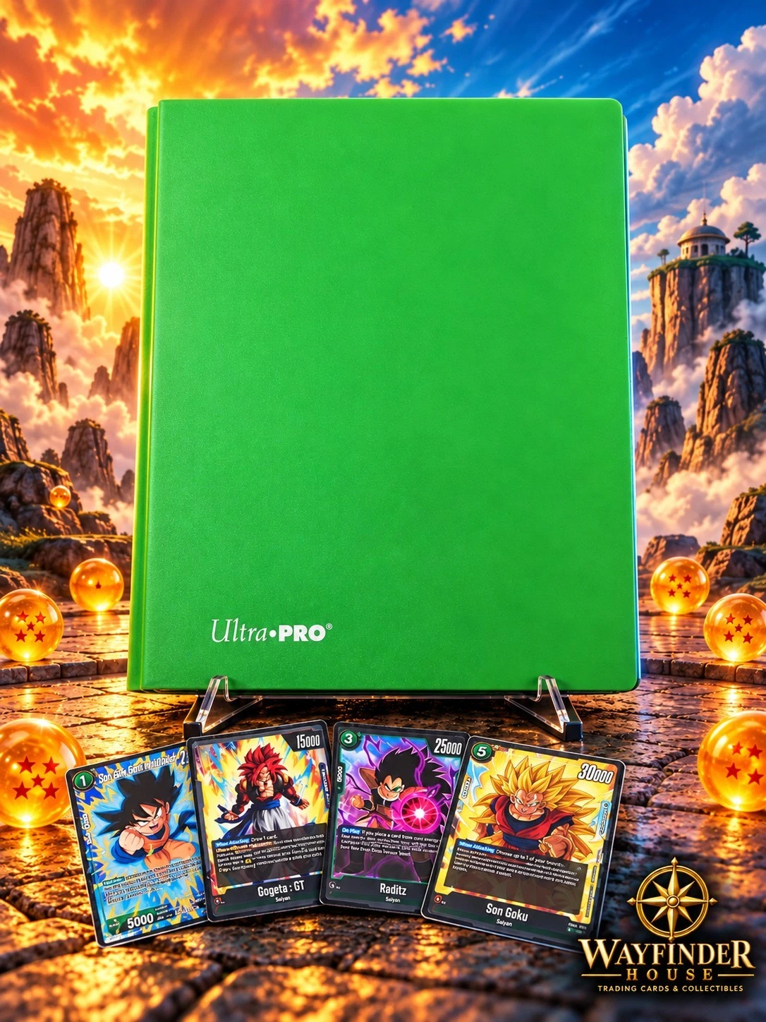DragonBall TCG Collection Binder Lot Foils Promos Fusion World
