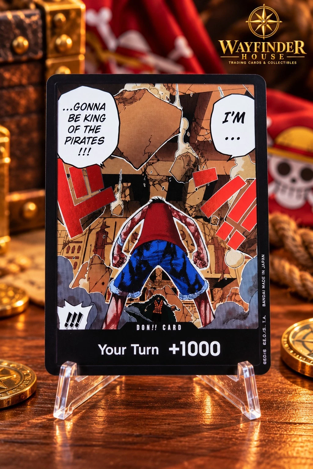 Luffy vs. Crocodile DON!! Card (Devil Fruits Collection Vol. 1) One Piece Card