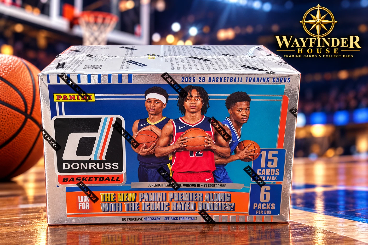 2025-2026 Panini Donruss Basketball Blaster Box - Factory Sealed