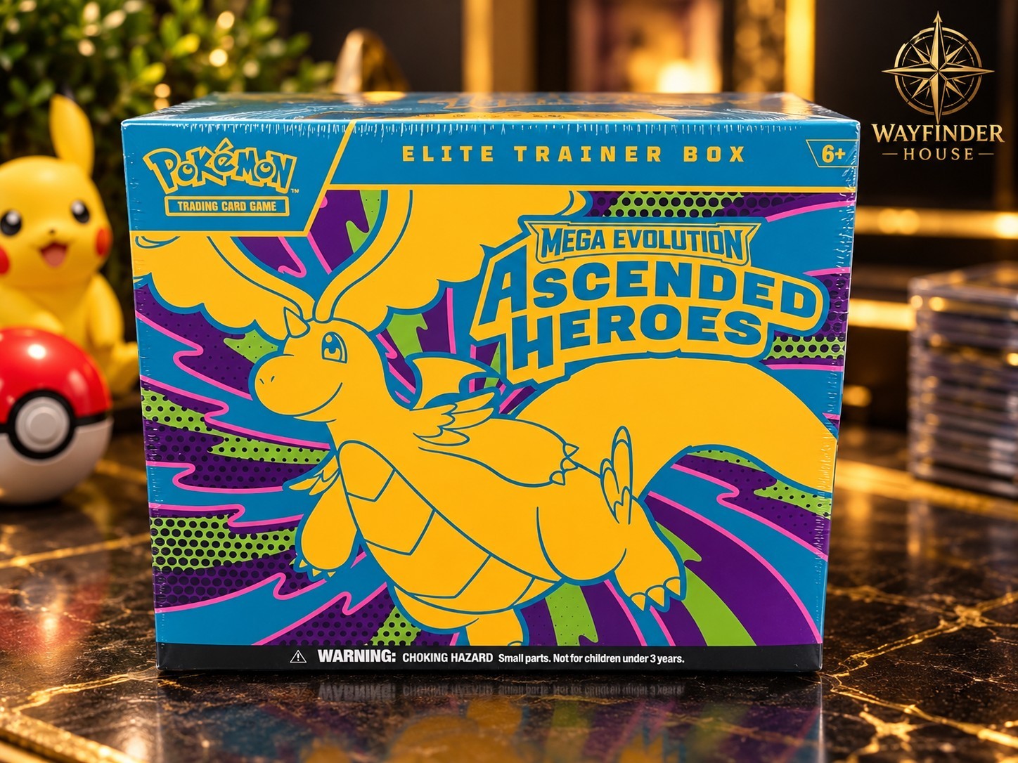Pokémon TCG Mega Evolution Ascended Heroes Elite Trainer Box English Sealed
