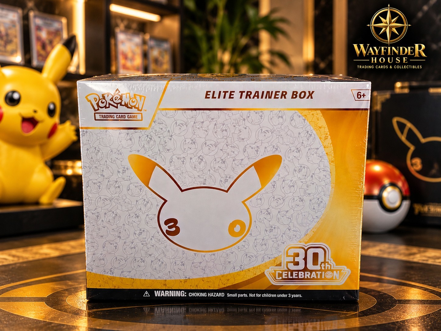 Pokémon TCG 30th Celebration Elite Trainer Box English Factory Sealed