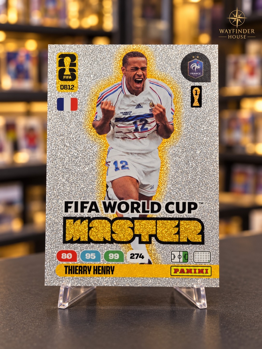 Panini Adrenalyn XL FIFA World Cup 2026 Thierry Henry Master Insert DB12 France